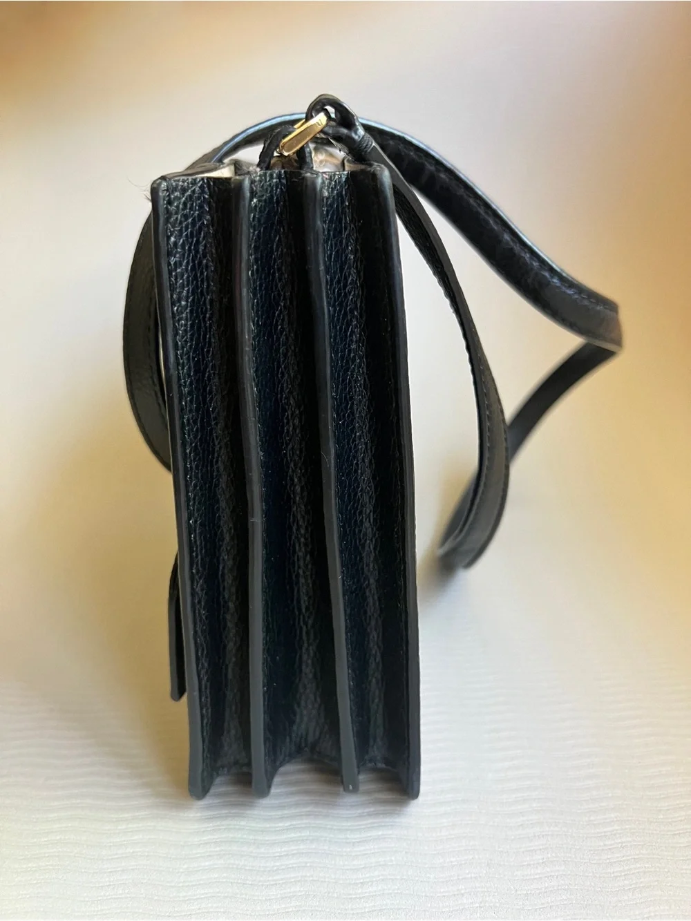 Kate Spade New York Eva Triple Gusset Crossbody – Black